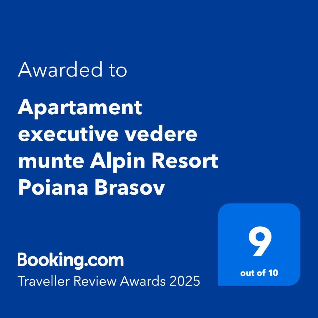 Apartament Executive Vedere Munte Alpin Resort Пояна-Брашов Экстерьер фото